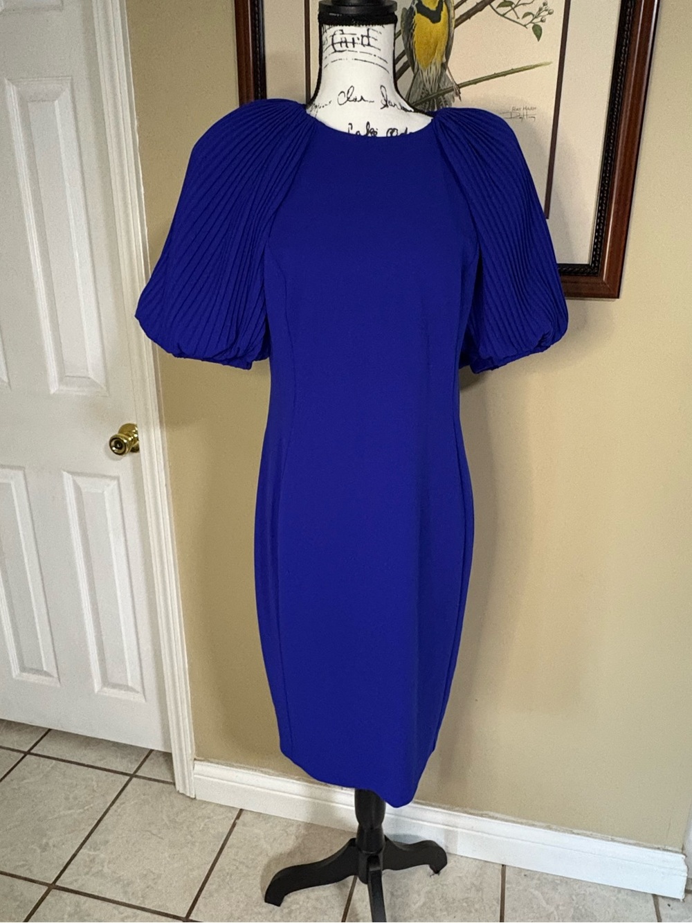 New Royal Blue Calvin Klein Dress Size 12